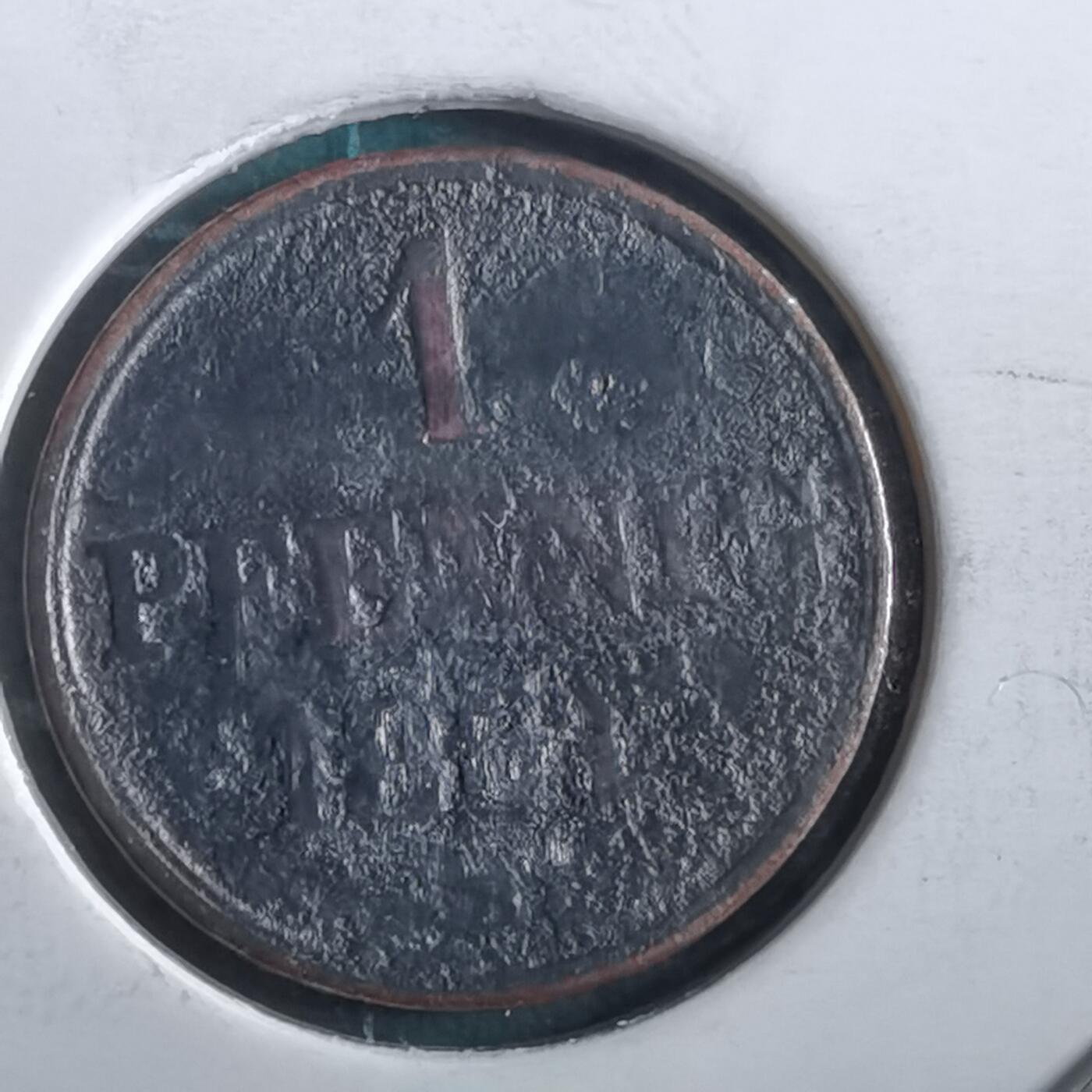 沼泽如烟--第991场 德国1851年1芬尼