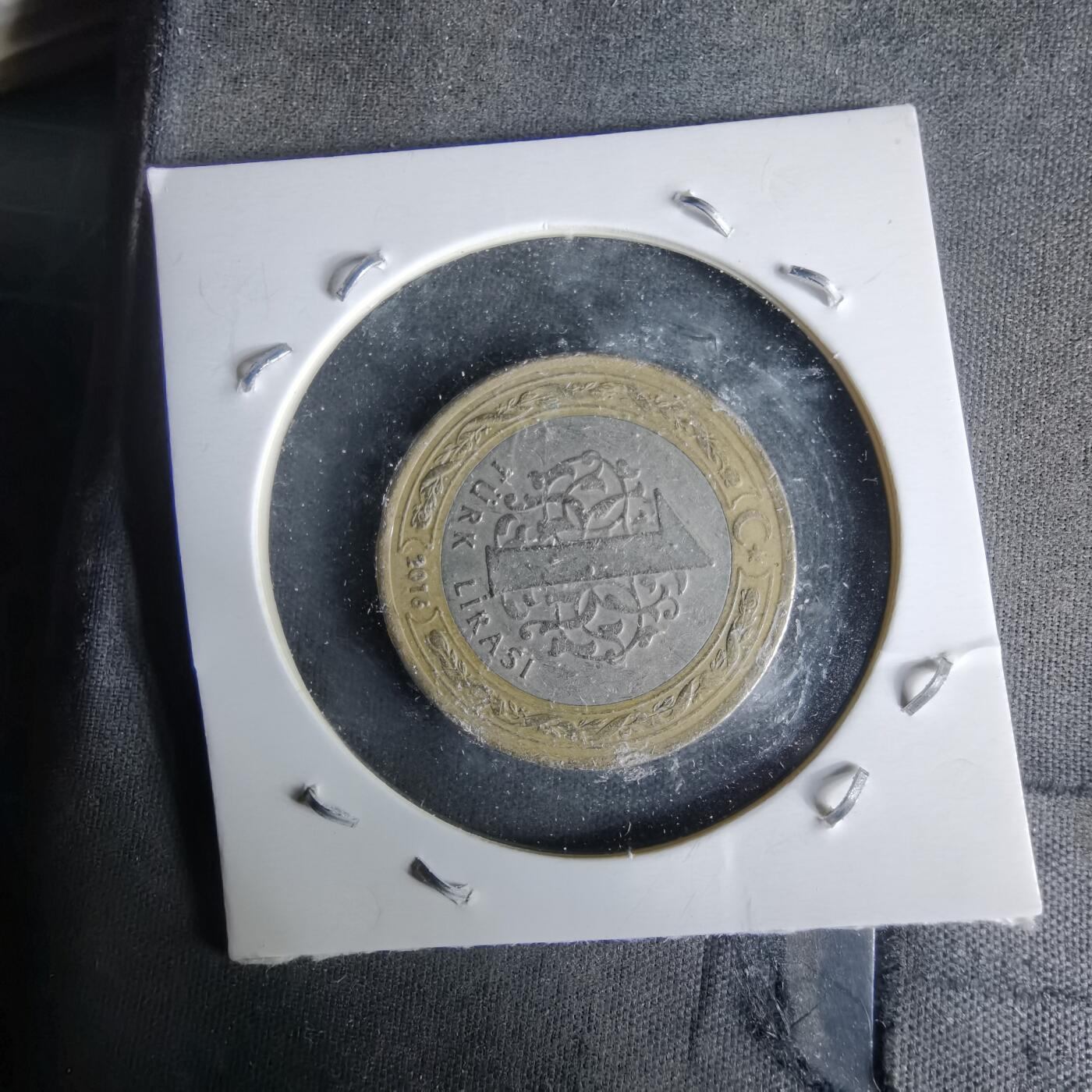 沼泽如烟--第991场 土耳其2016年1里拉