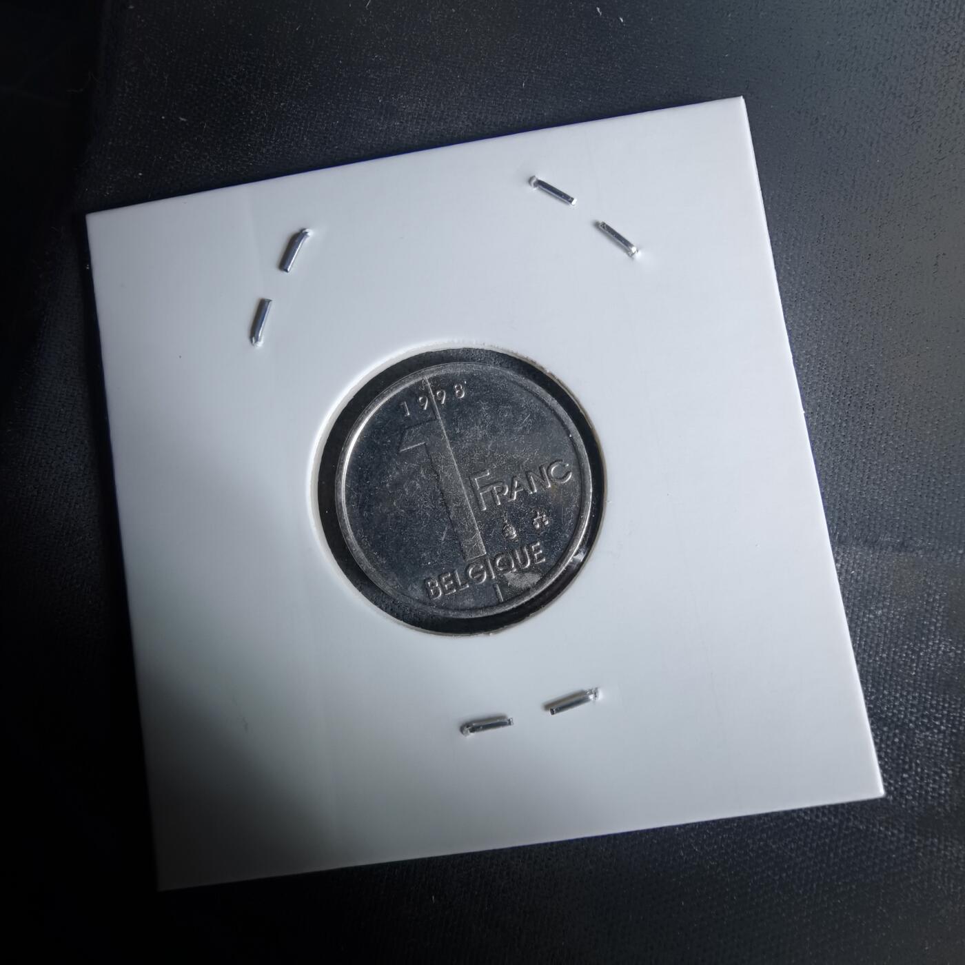 沼泽如烟--第991场 比利时1998年1法郎