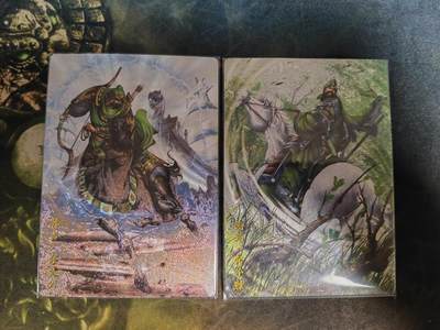 周四第100期阳大大卡牌拍卖第100期（持续收拍品，周六晚上九点截拍，进群福利早知道） - 【裸卡】卡德曼 武韵红颜 三国演义 谷粒 韩当+陈武 折光粗闪2张