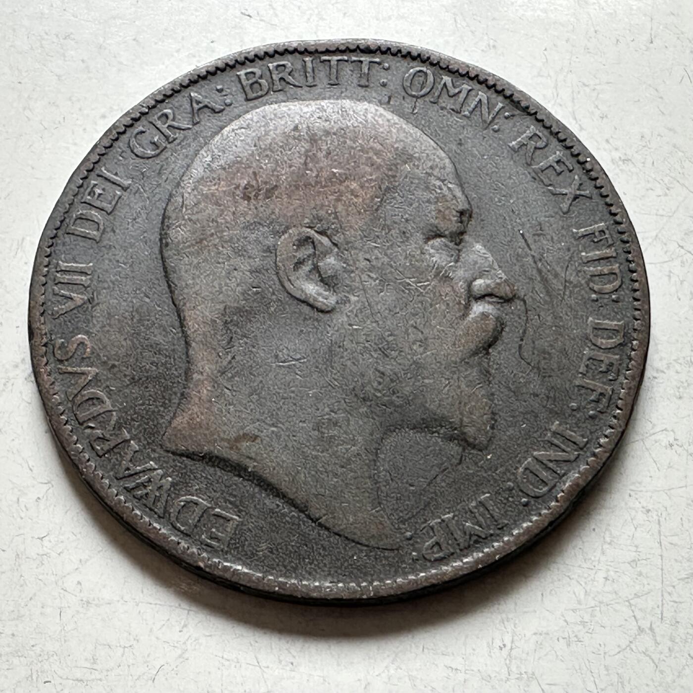 🌹外币初藏🌹🐯2026年第19场 快递已停，正月十五后再发 英国1903年一便士