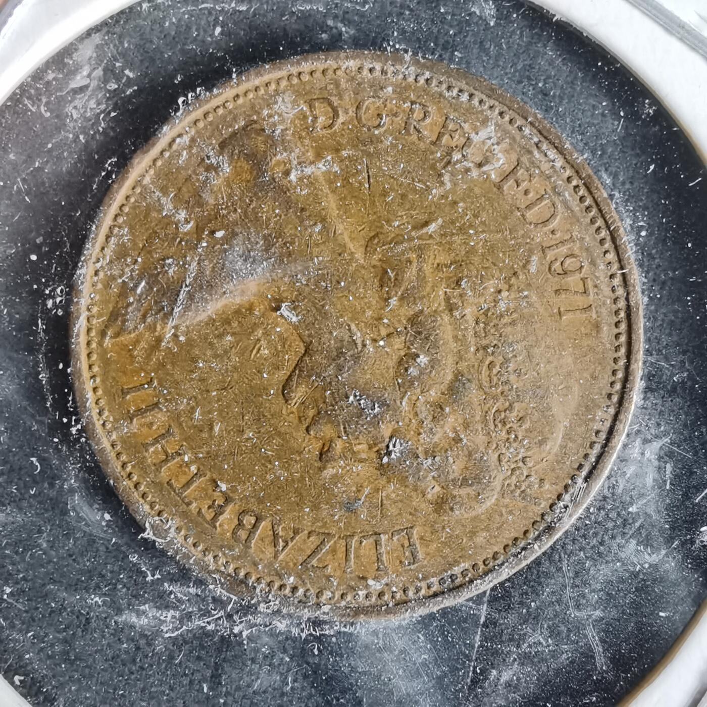 沼泽如烟--第991场 英国1971年2便士