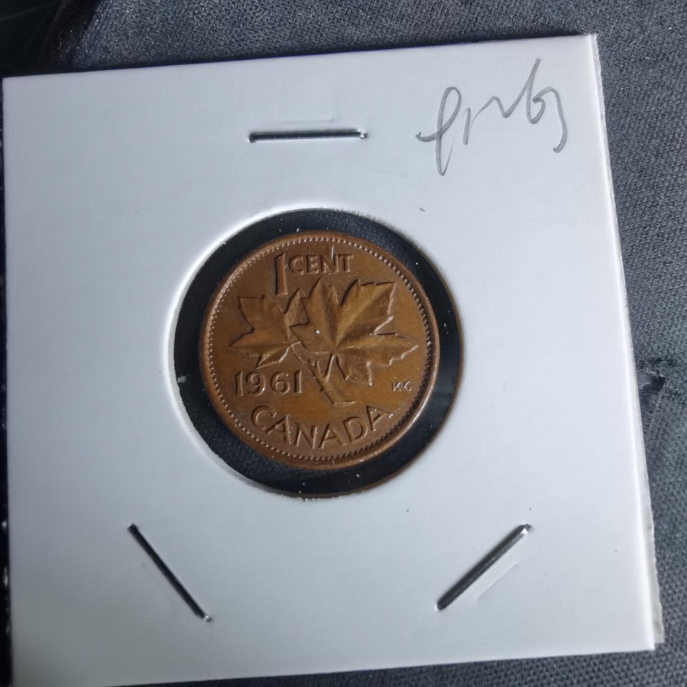 沼泽如烟--第991场 加拿大1961年一分