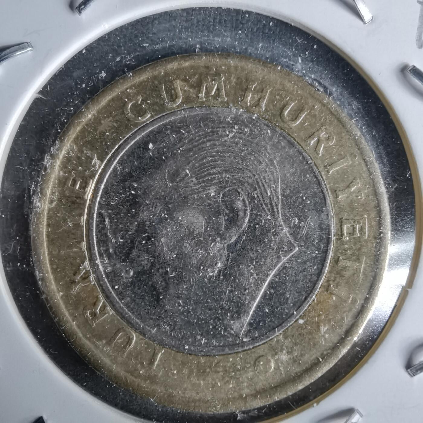 沼泽如烟--第991场 土耳其2020年1里拉