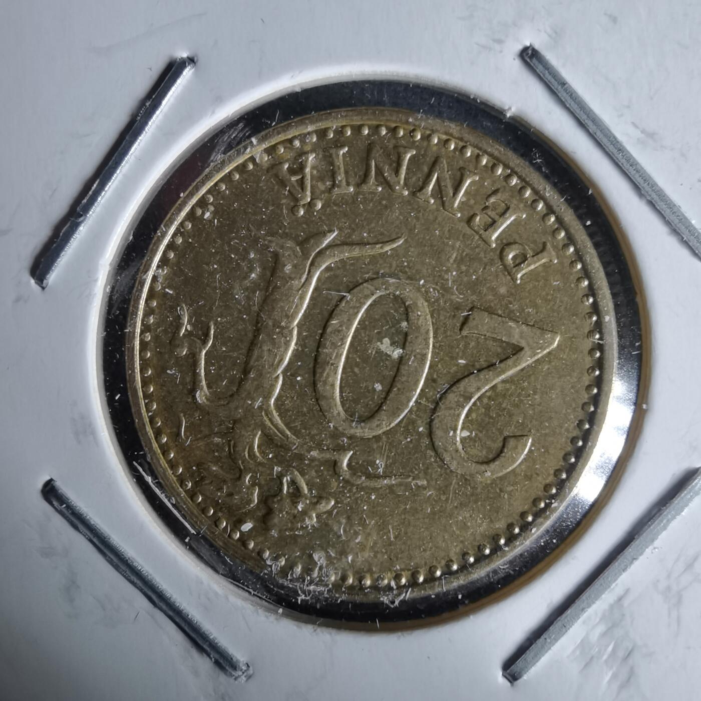 沼泽如烟--第991场 芬兰1975年20芬尼