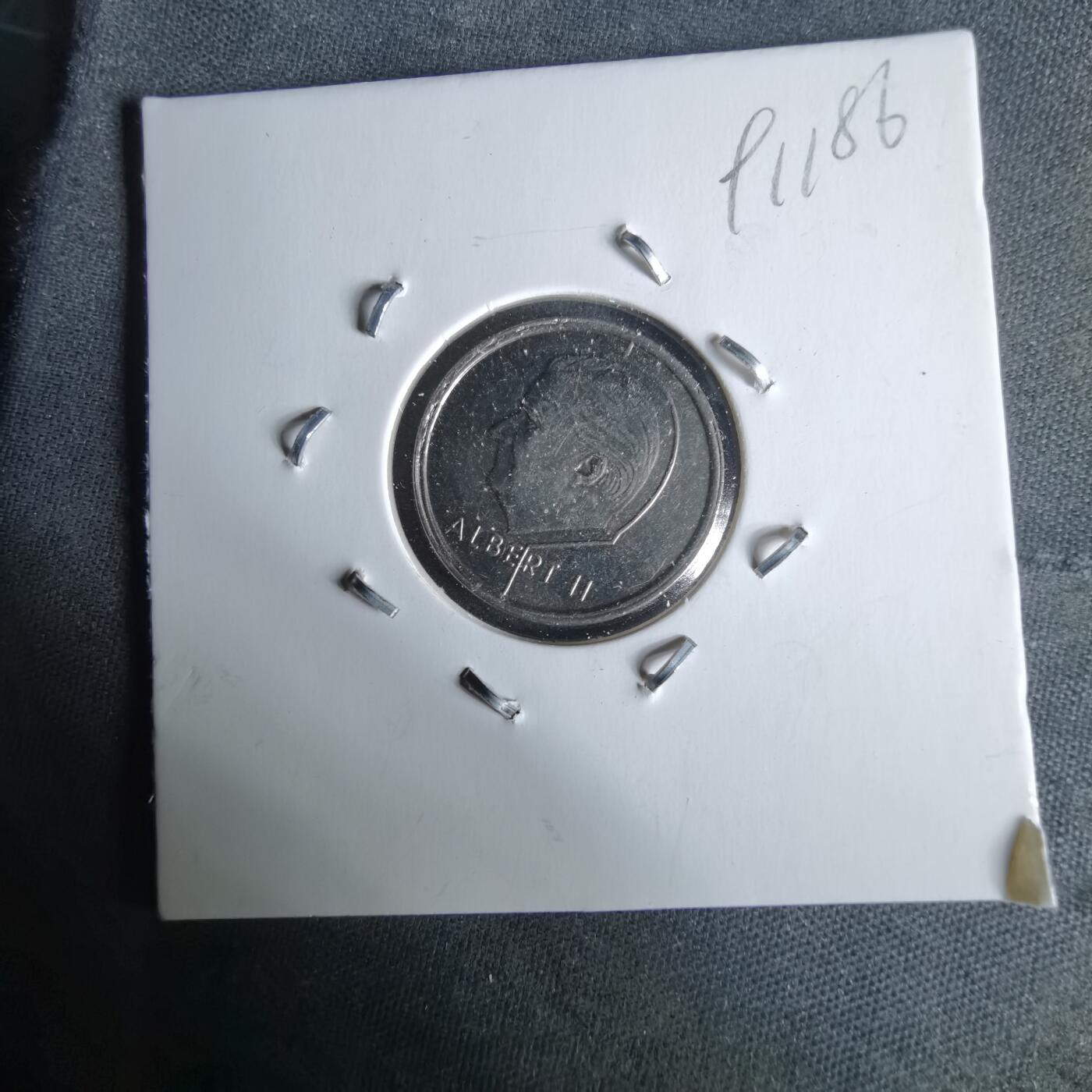 沼泽如烟--第991场 比利时1998年1法郎