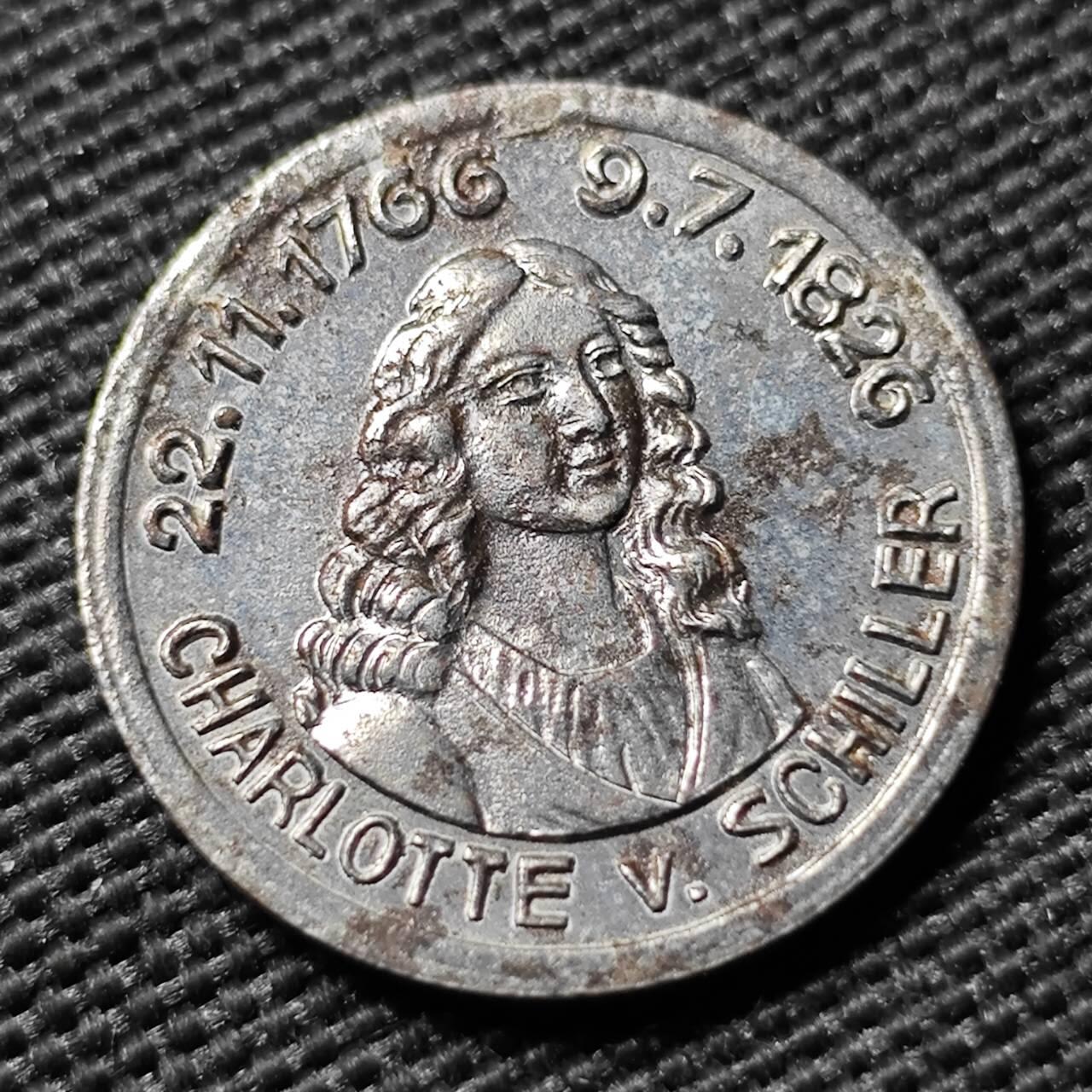 KK钱币收藏小铺  第397期 百期特怕（四拍之一） 2月预留时间 周末发货 1920 德紧 鲁多尔斯塔特5芬尼 铁币 