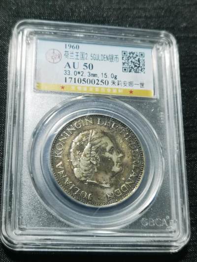 天下钱庄专场欢迎参拍 - 荷兰朱丽安娜银币