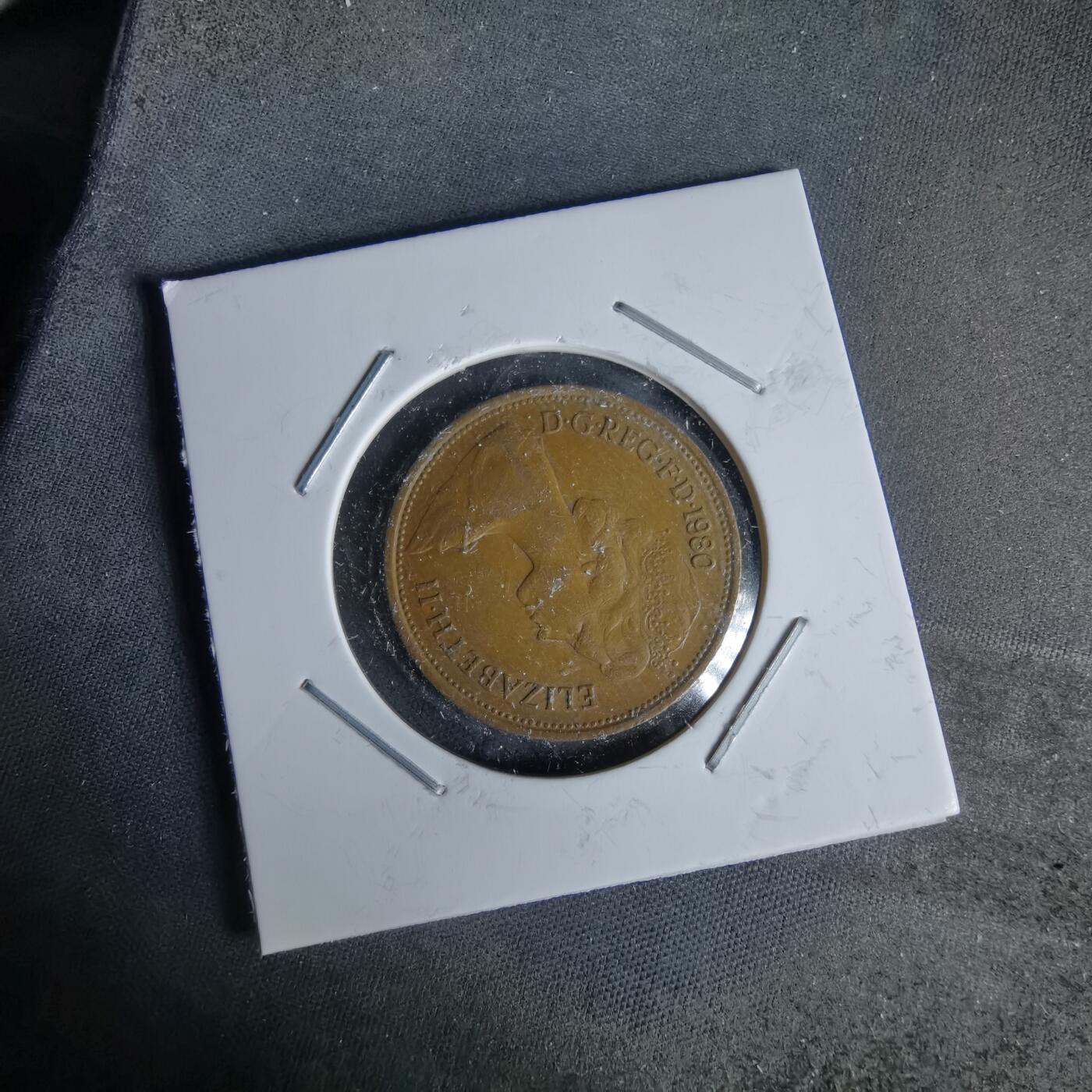 沼泽如烟--第991场 英国1980年2便士