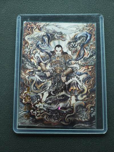 周四第100期阳大大卡牌拍卖第100期（持续收拍品，周六晚上九点截拍，进群福利早知道） - 【36编】卡德曼 张建东西游记 真武大帝 限编029/036 折光粗闪