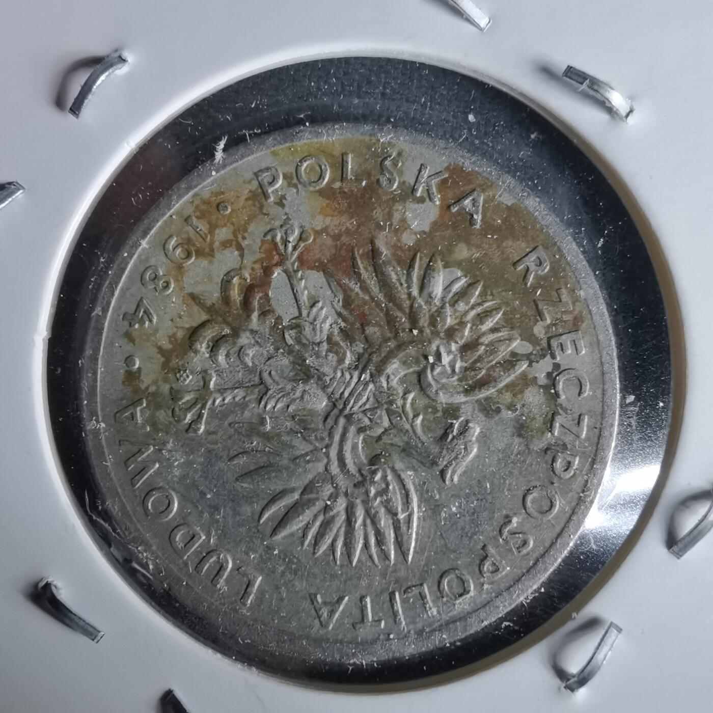 沼泽如烟--第991场 波兰1984年20兹罗提