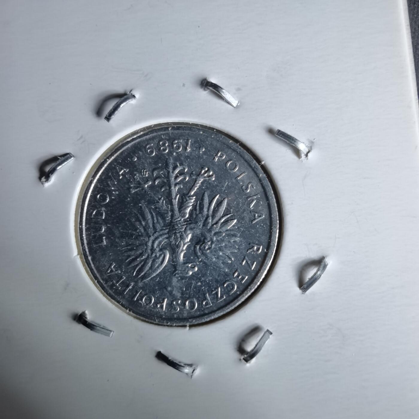 沼泽如烟--第991场 波兰1989年5兹罗提