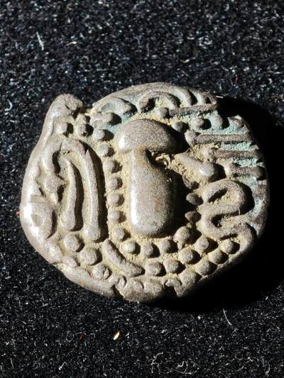 117期新疆红钱粟特钱币丝路钱币专场 - 白匈奴银币