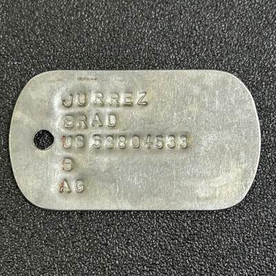 西秦中古拍卖第七十七期 2026马年新春专场 本场拍品年初九发出 - 越南战争时期 美军身份牌4号