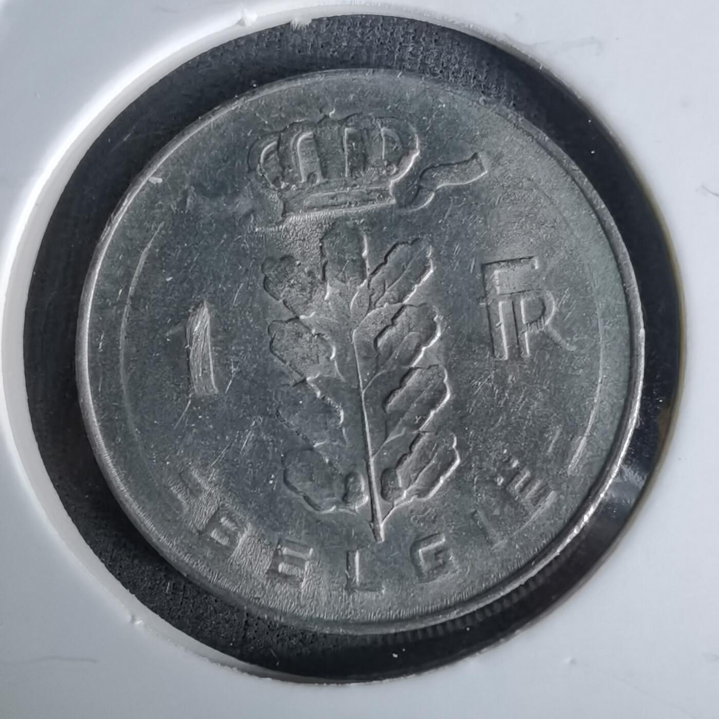 沼泽如烟--第991场 比利时1977年1法郎