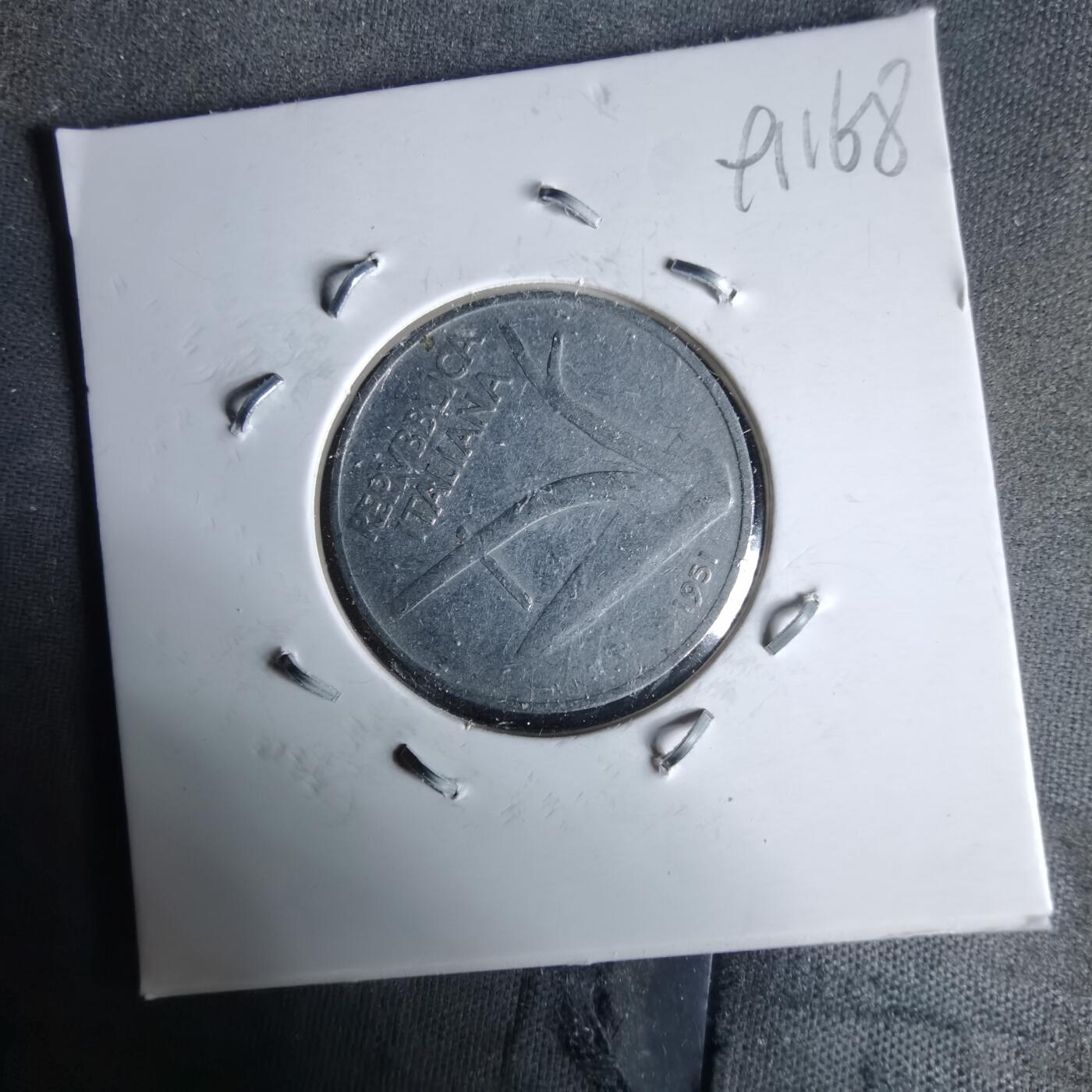 沼泽如烟--第991场 意大利1951年10里拉