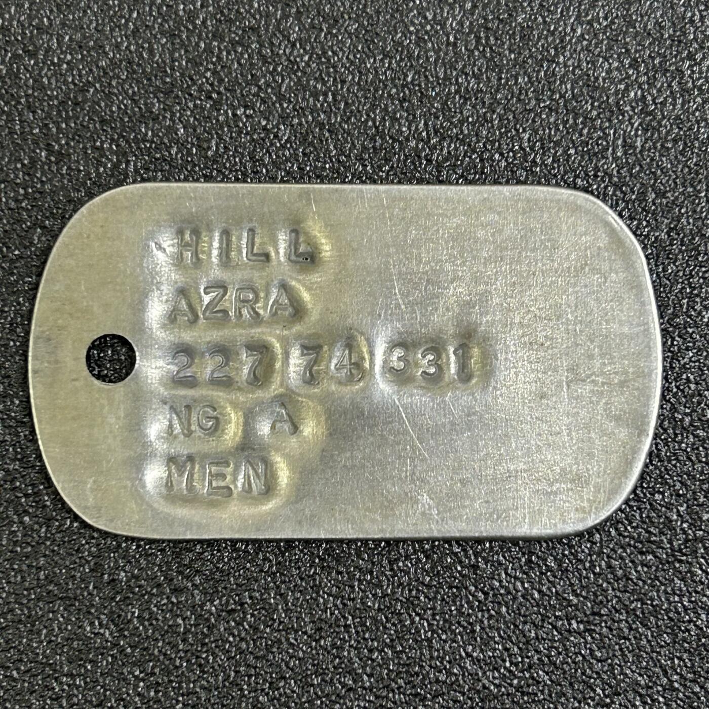 西秦中古拍卖第七十七期 2026马年新春专场 本场拍品年初九发出 越南战争时期 美军身份牌5号 少数族裔