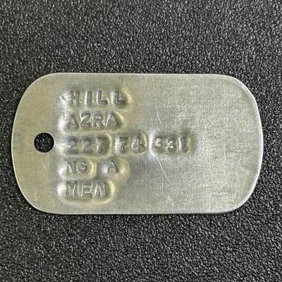 西秦中古拍卖第七十七期 2026马年新春专场 本场拍品年初九发出 - 越南战争时期 美军身份牌5号 少数族裔