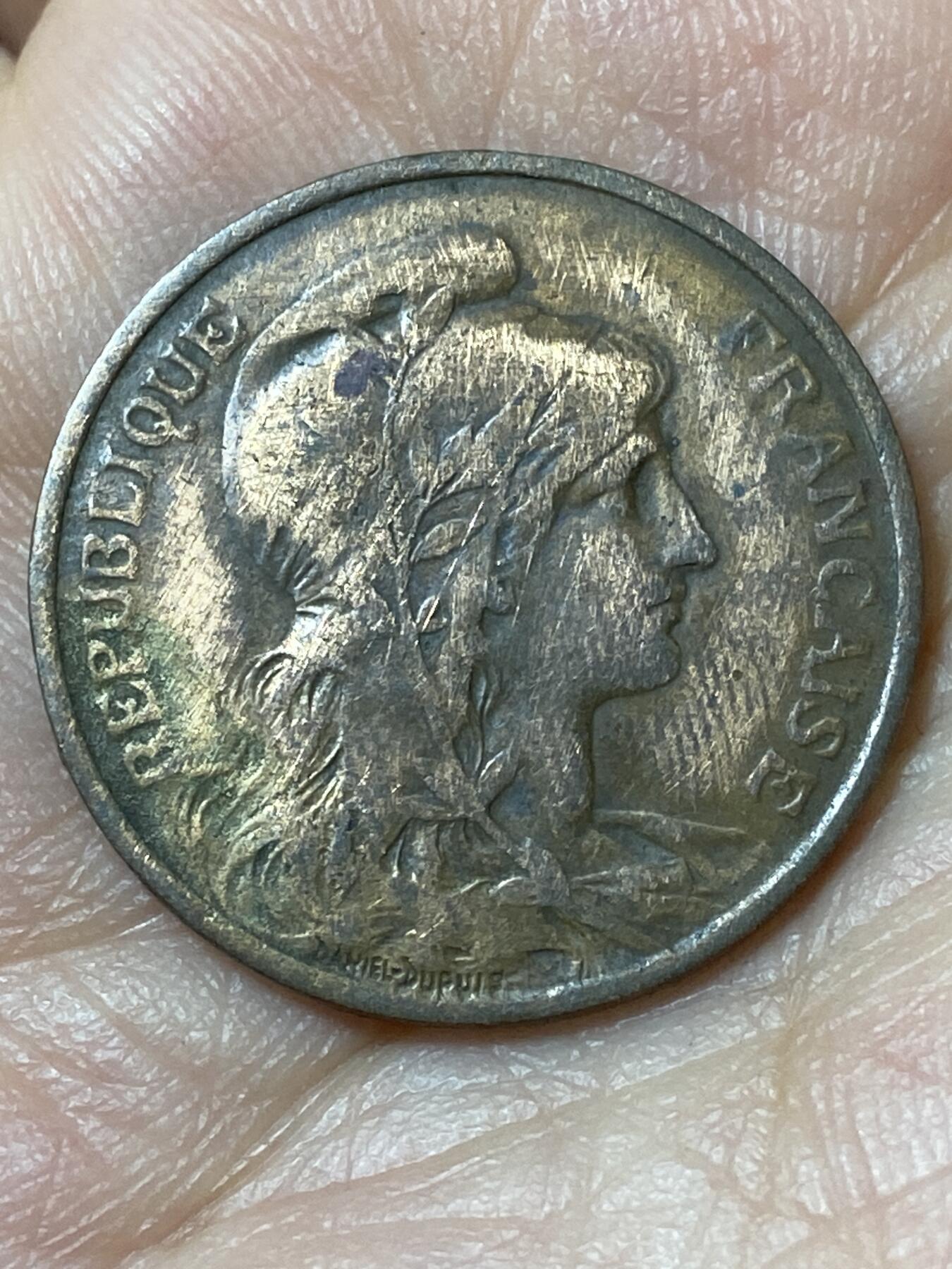 2026年第二十三场(总第一百九十二场）外国好品散币场(年后发货) 法兰西第三共和国1912年5生丁