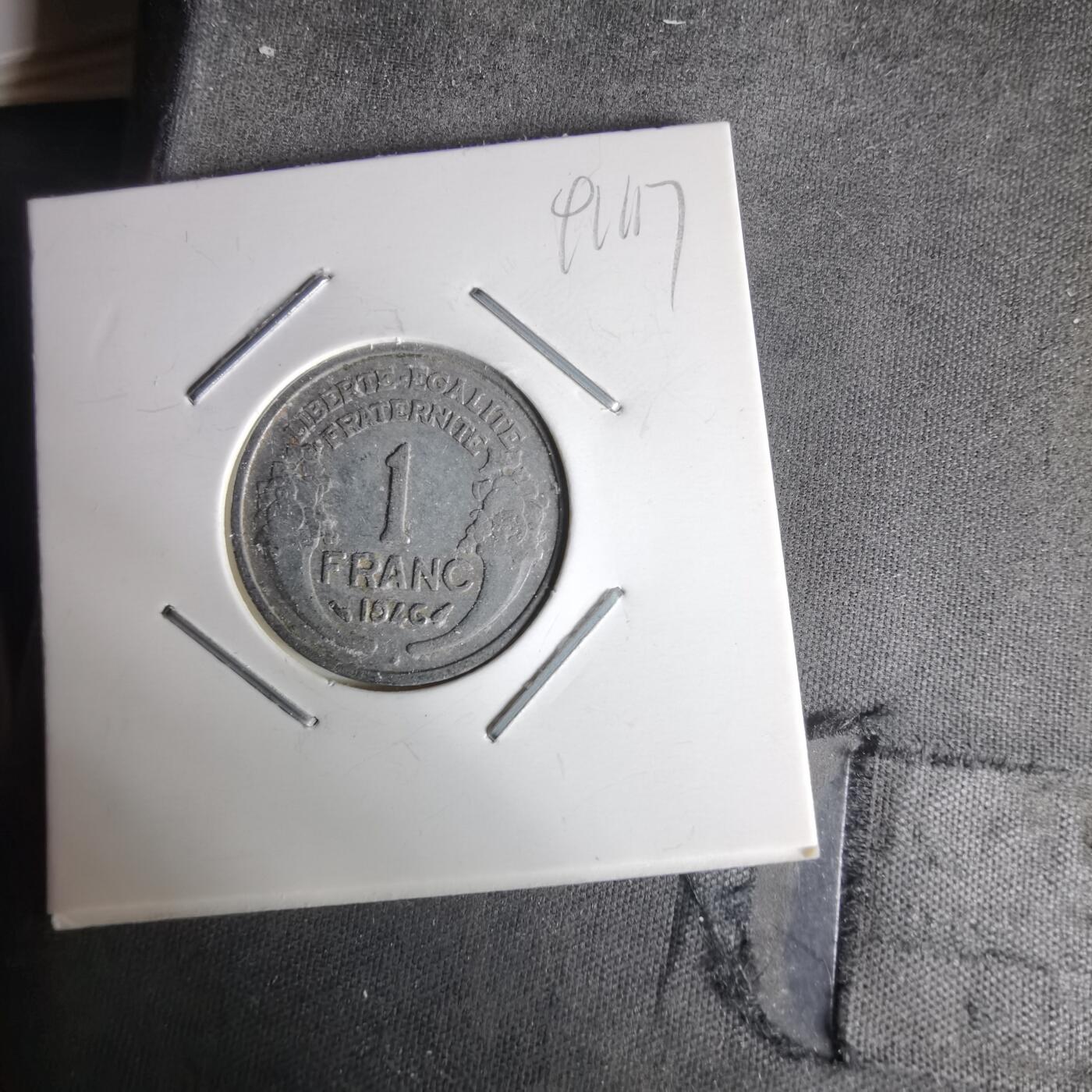 沼泽如烟--第991场 法国1946年1法郎