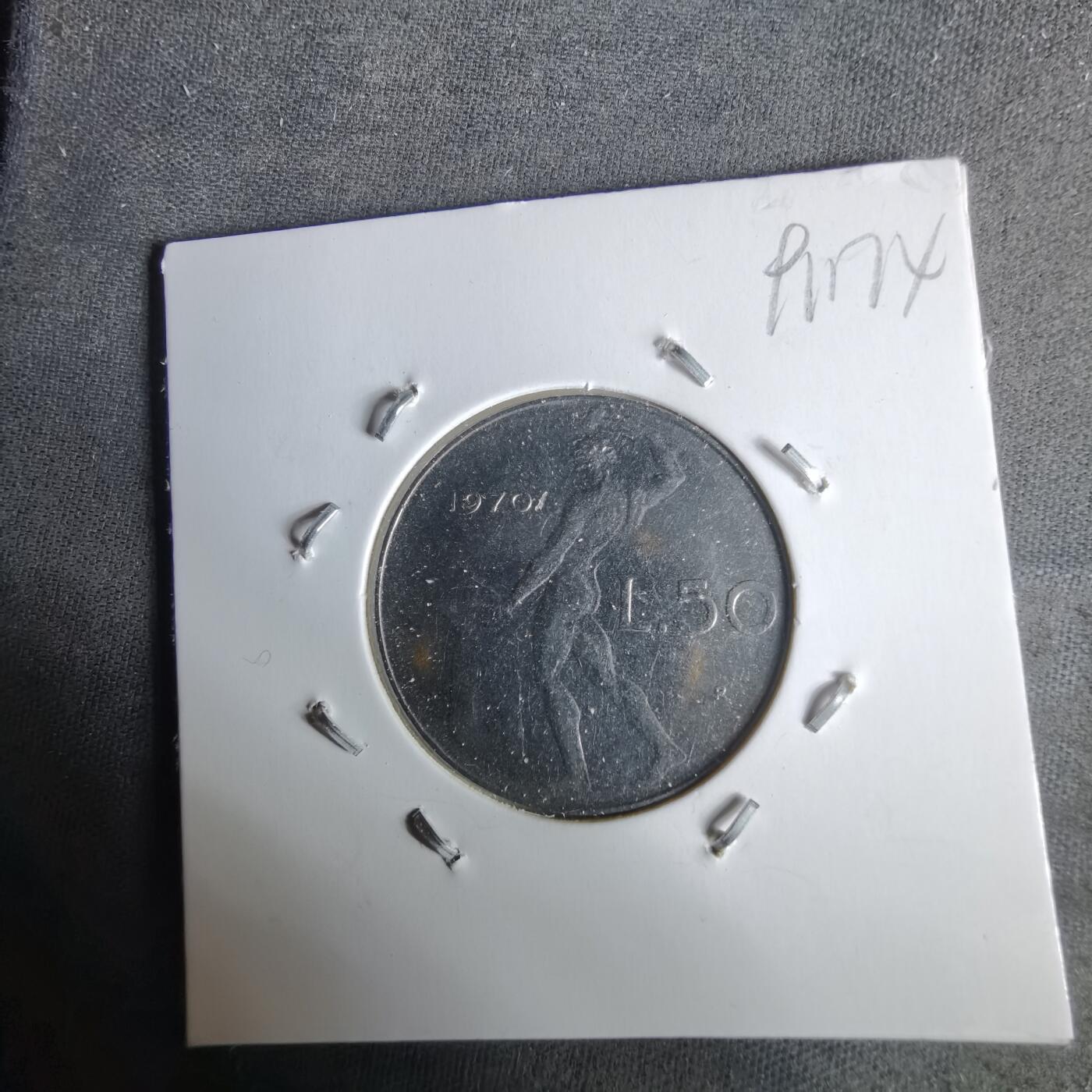 沼泽如烟--第991场 意大利1970年50里拉