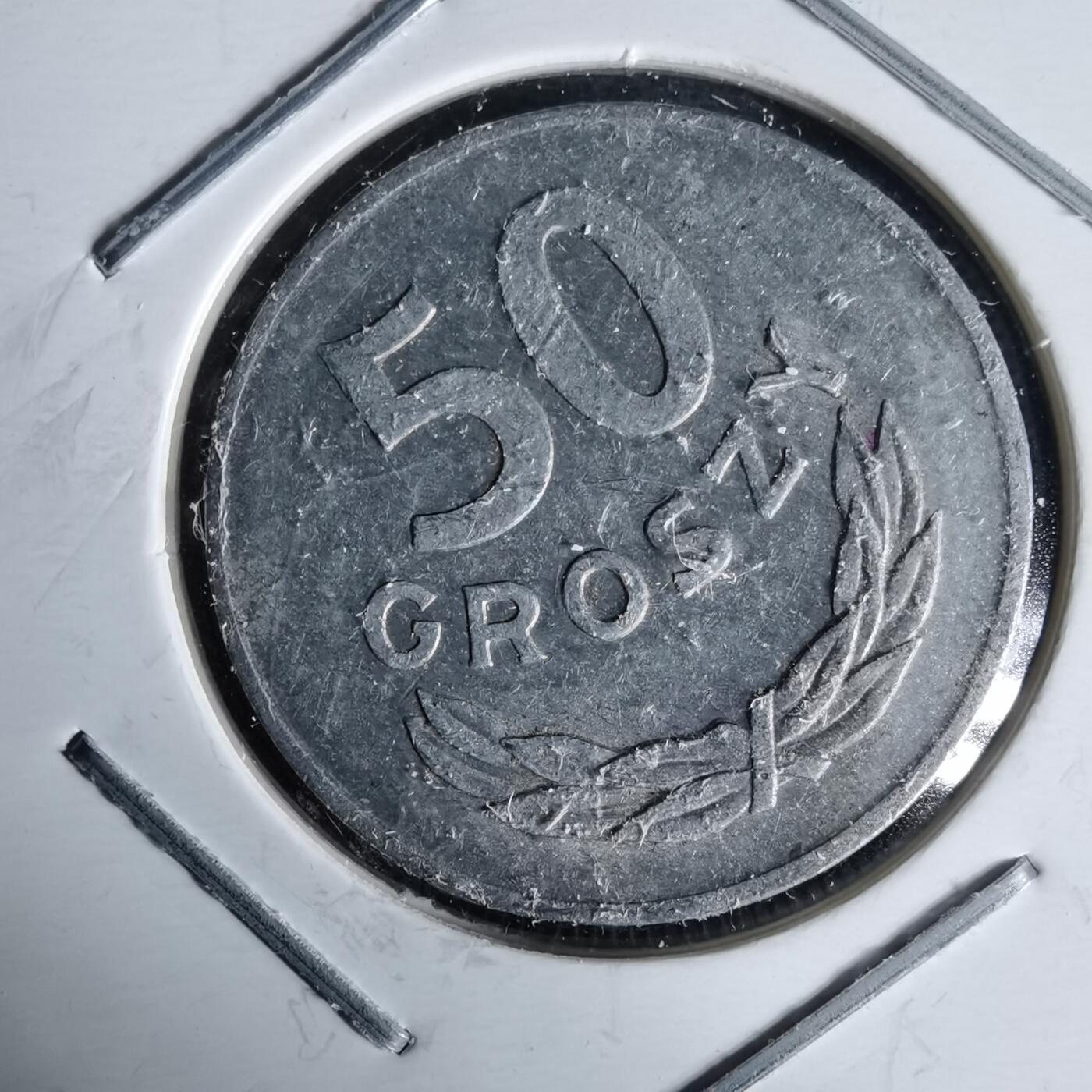 沼泽如烟--第991场 波兰1973年50格罗申