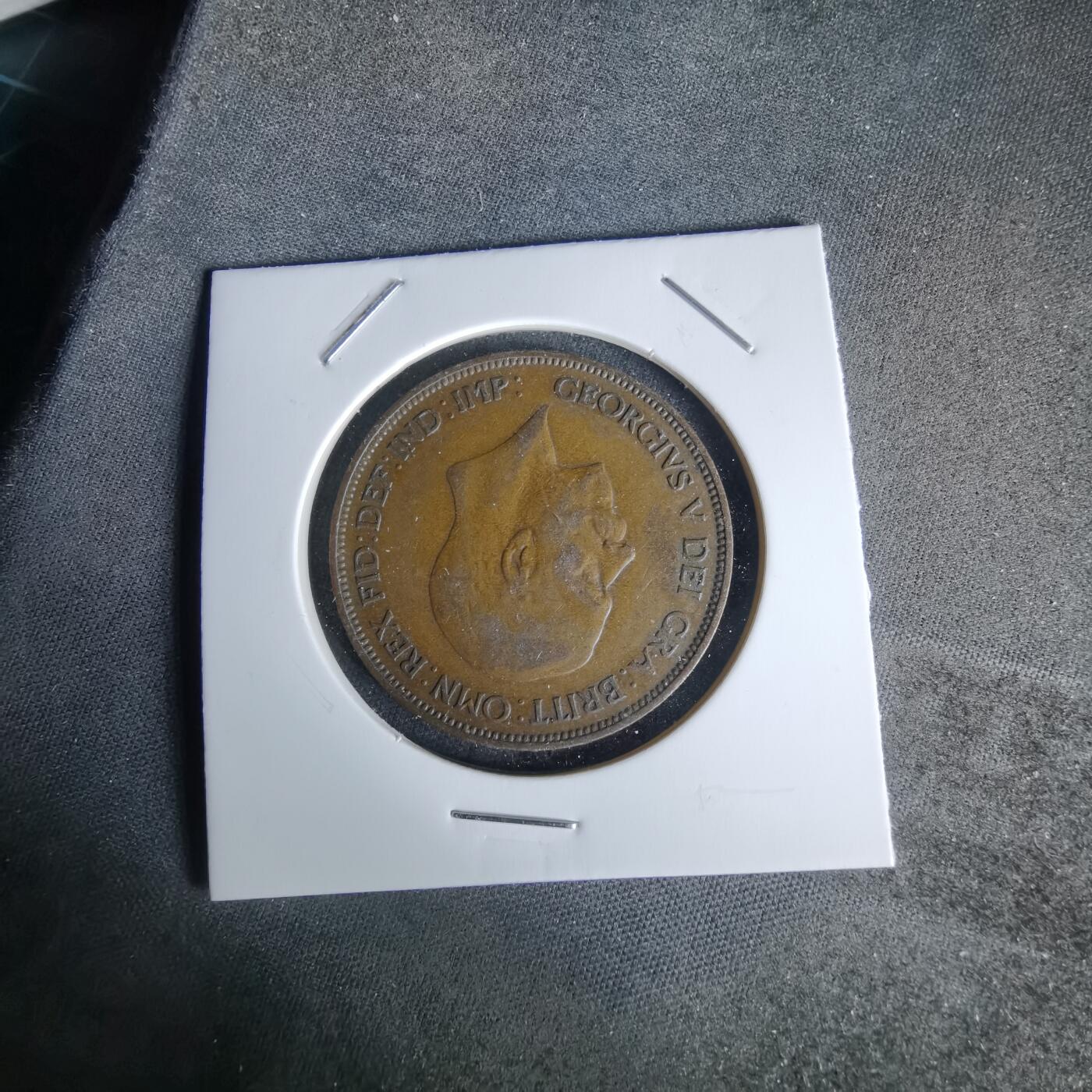 沼泽如烟--第991场 英国1935年1便士