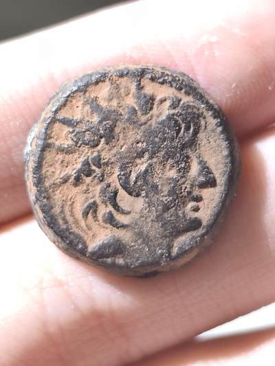 星盘世界钱币二月二十一日初五 世界古典币春节精品大拍 祝各位藏友马年大吉-新年新气象！ - 希腊化塞琉古 叙利亚- 太阳芒冠亚历山大二世铜币 公元前128-122年 背面交叉的双丰饶角 塞琉古帝国希腊化叙利亚铜币系列