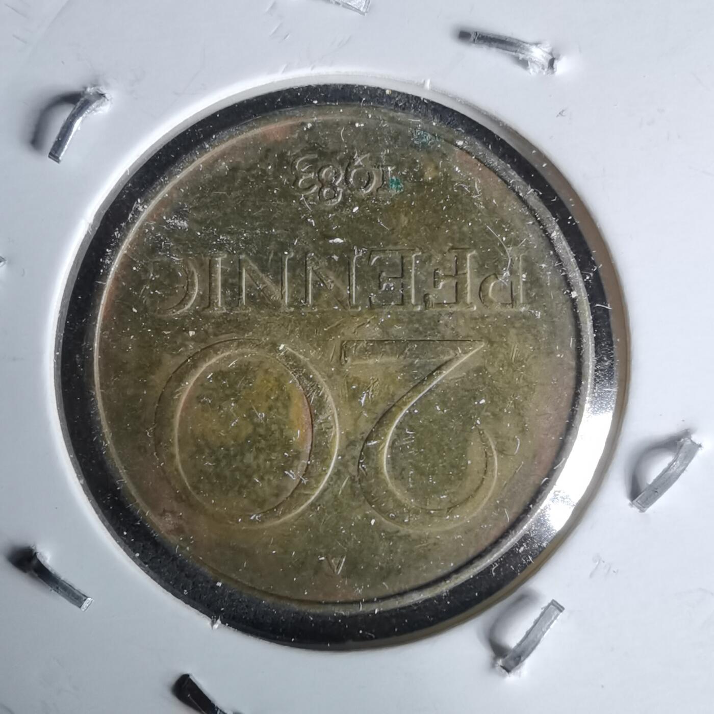 沼泽如烟--第991场 东德1983年20芬尼