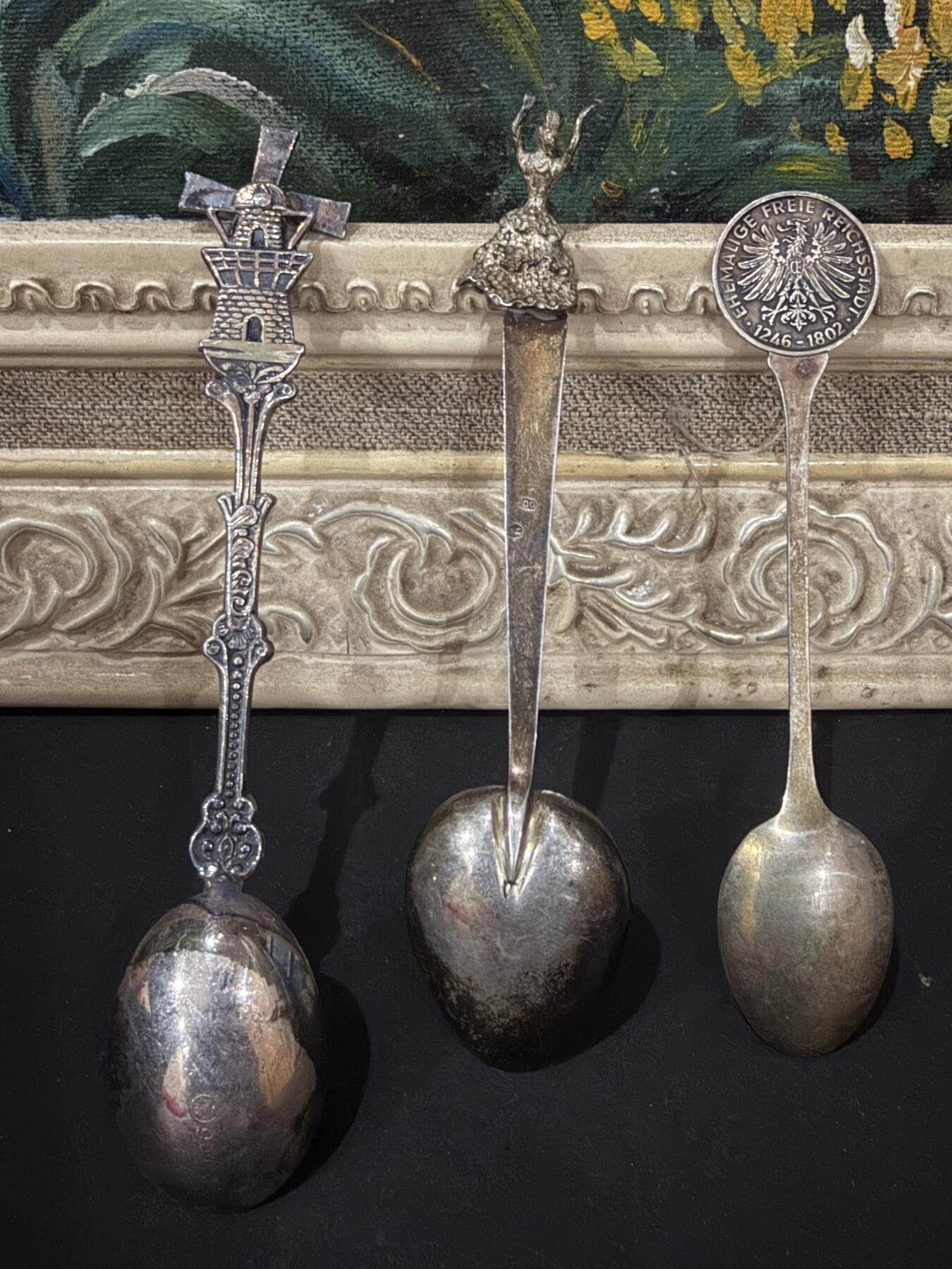 海外回流春节精品专场（一） 法国回流纯银勺子3把（重：32.8g）