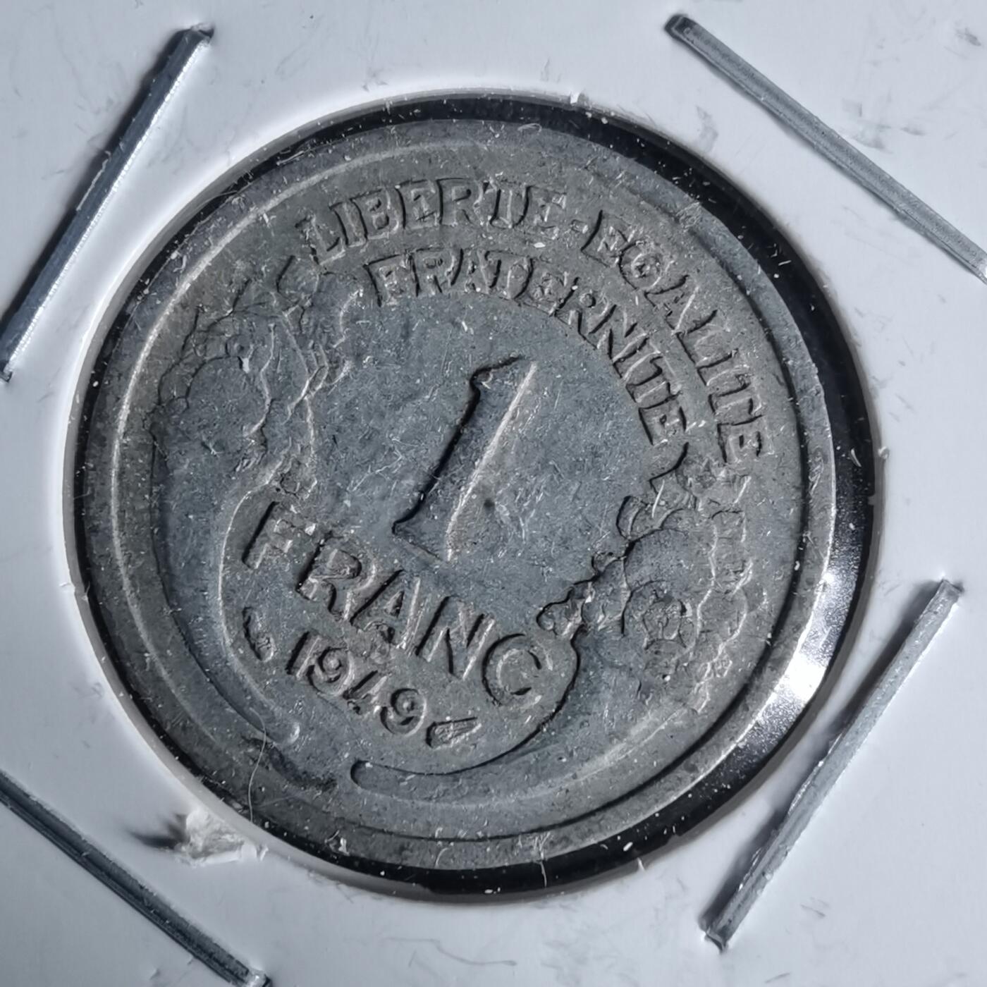 沼泽如烟--第991场 法国1949年1法郎