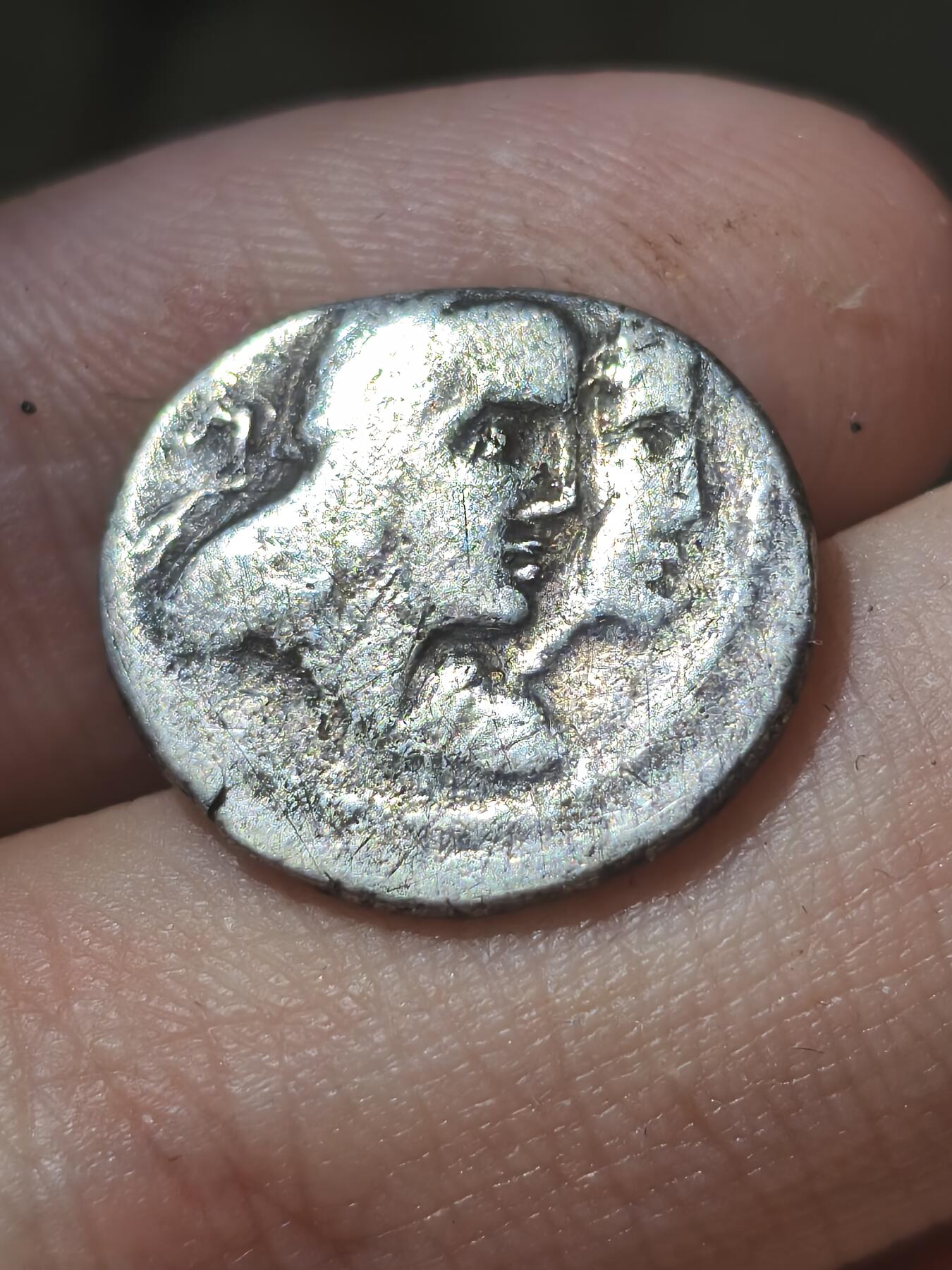 星盘世界钱币二月二十一日初五 世界古典币春节精品大拍 祝各位藏友马年大吉-新年新气象！ 稀有精品！纳巴泰王国-历史名城：佩特拉造币 奥博达斯二世与哈加鲁一世 纳巴泰铭文清晰 写有第16年（公元前15/4年）铭文：纳巴泰人的奥博达斯国王 喜欢佩特拉的不要错过