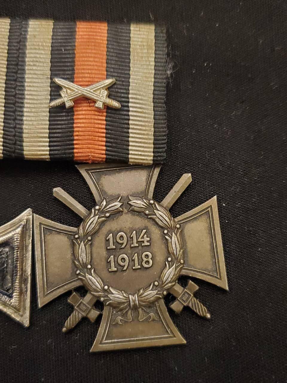 （450件拍品！制服徽章盛宴）罗岚⭐爱藏⭐年前甄选大拍场-店主清仓处理-分享拍场额外现金红包（实体经营） 帝德二级铁十字勋章、兴登堡十字二联排 经典帝德联排 原品 cosplay自藏都非常合适