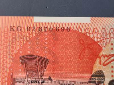 2月10号晚上8点 外国纸币自动截拍第23场 - 澳大利亚塑料钞 2002年20元 极美品近新