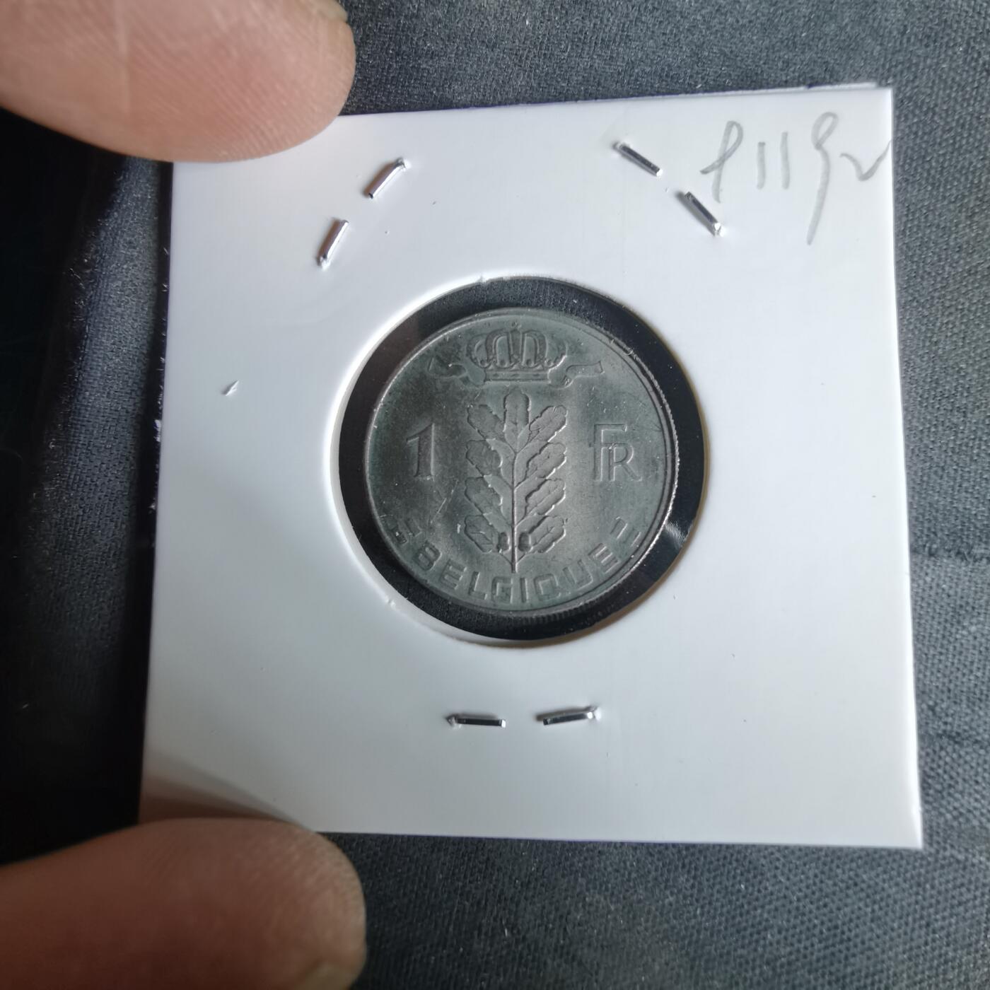 沼泽如烟--第991场 比利时1969年1法郎