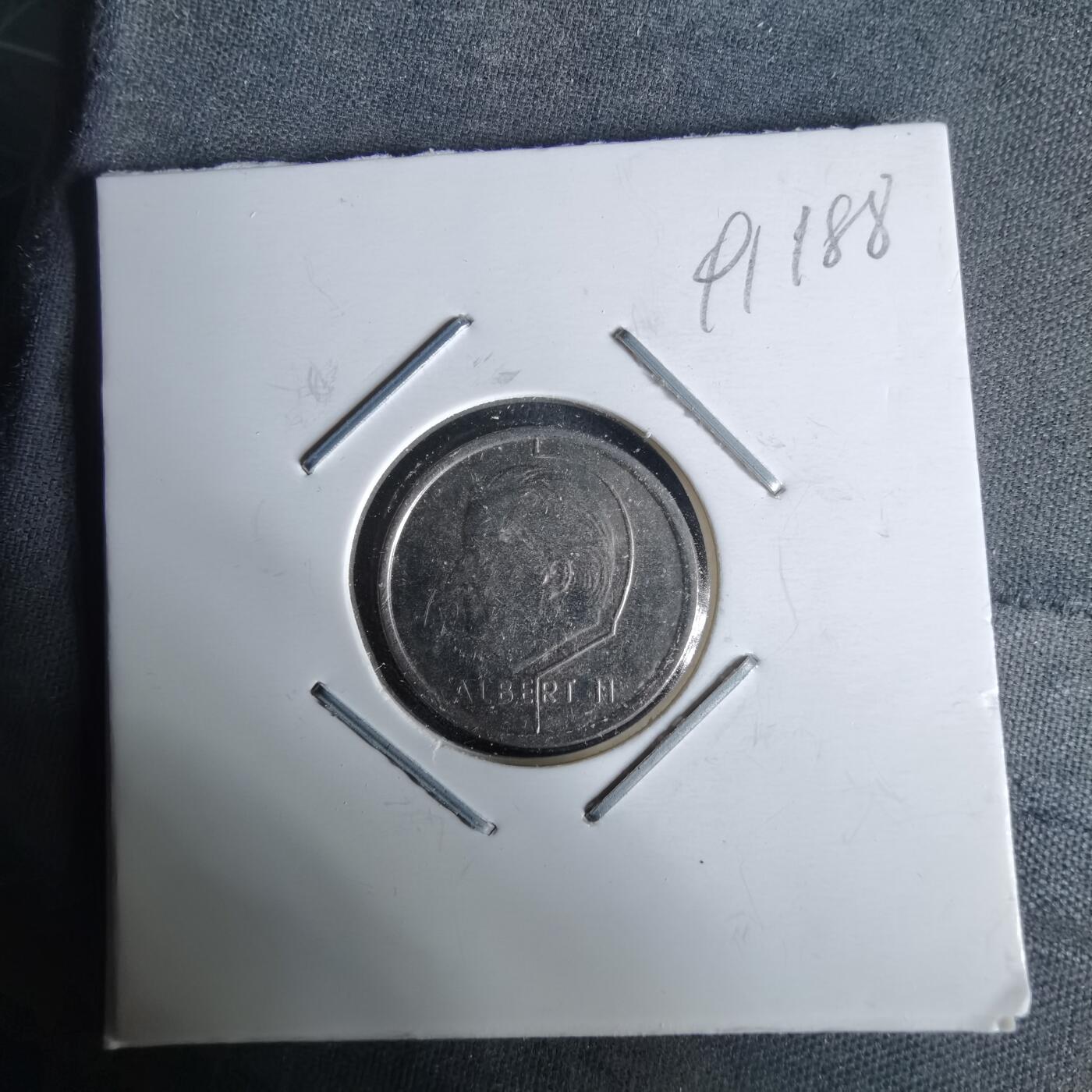 沼泽如烟--第991场 比利时1997年1法郎