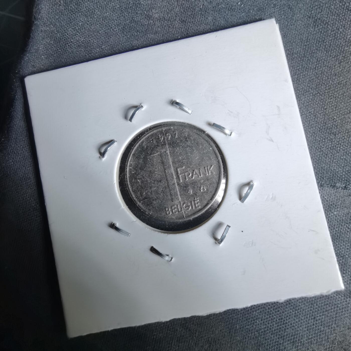 沼泽如烟--第991场 比利时1997年1法郎