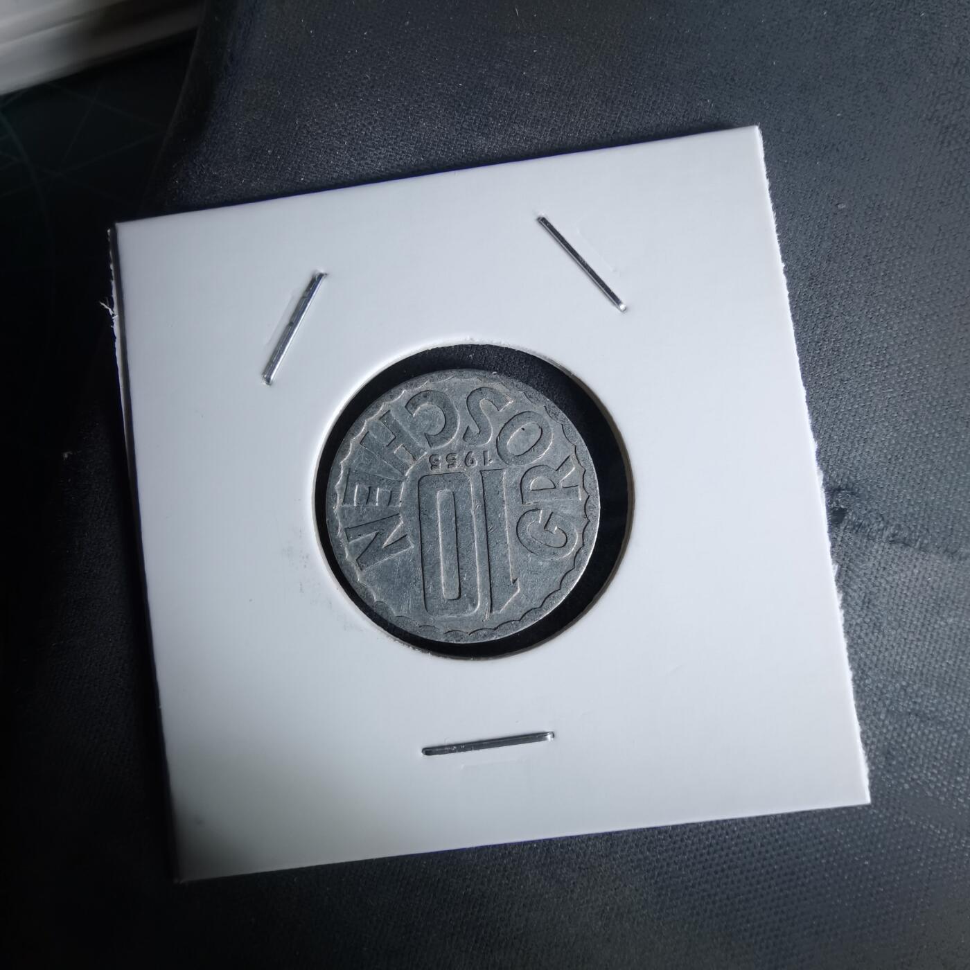 沼泽如烟--第991场 奥地利1955年10格罗申