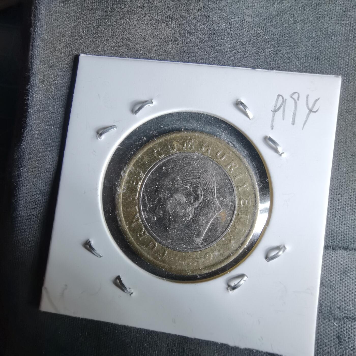 沼泽如烟--第991场 土耳其2020年1里拉