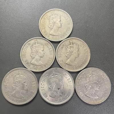 回流0301 - 香港大壹圆6枚不同年份