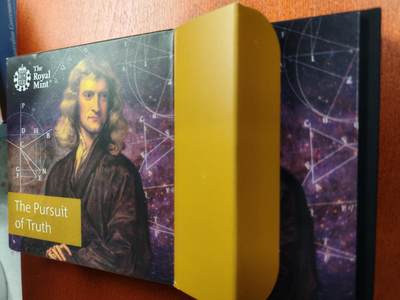 长老汇蛇年精选第一百场拍卖 - 2017英国牛顿50便士7边形精制加厚银币，盒证全，3000套