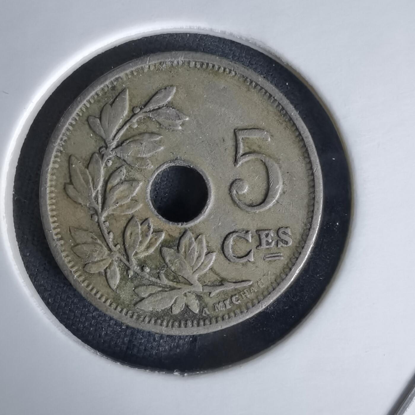 沼泽如烟--第991场 比利时1925年五分