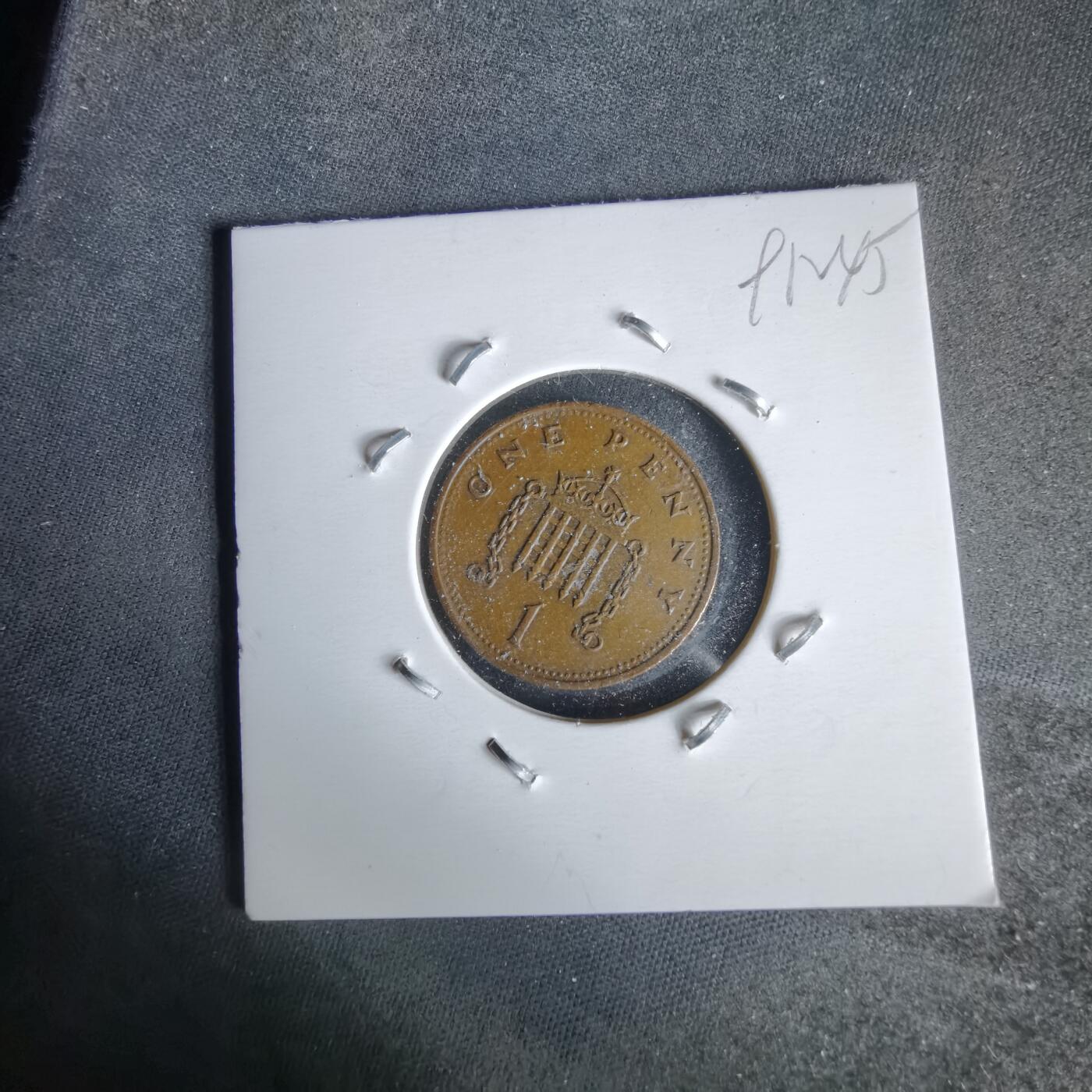 沼泽如烟--第991场 英国1986年1便士