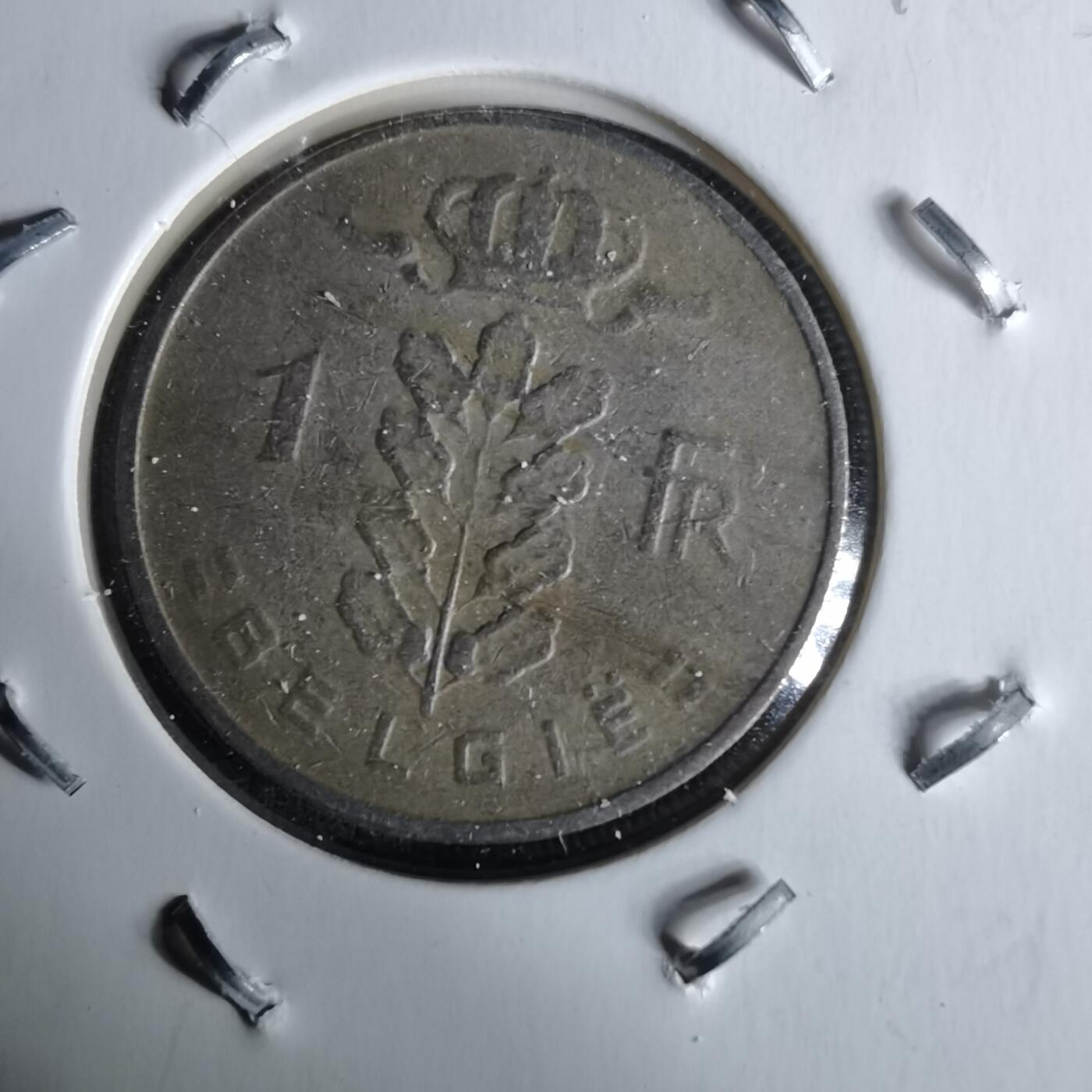 沼泽如烟--第991场 比利时1968年1法郎