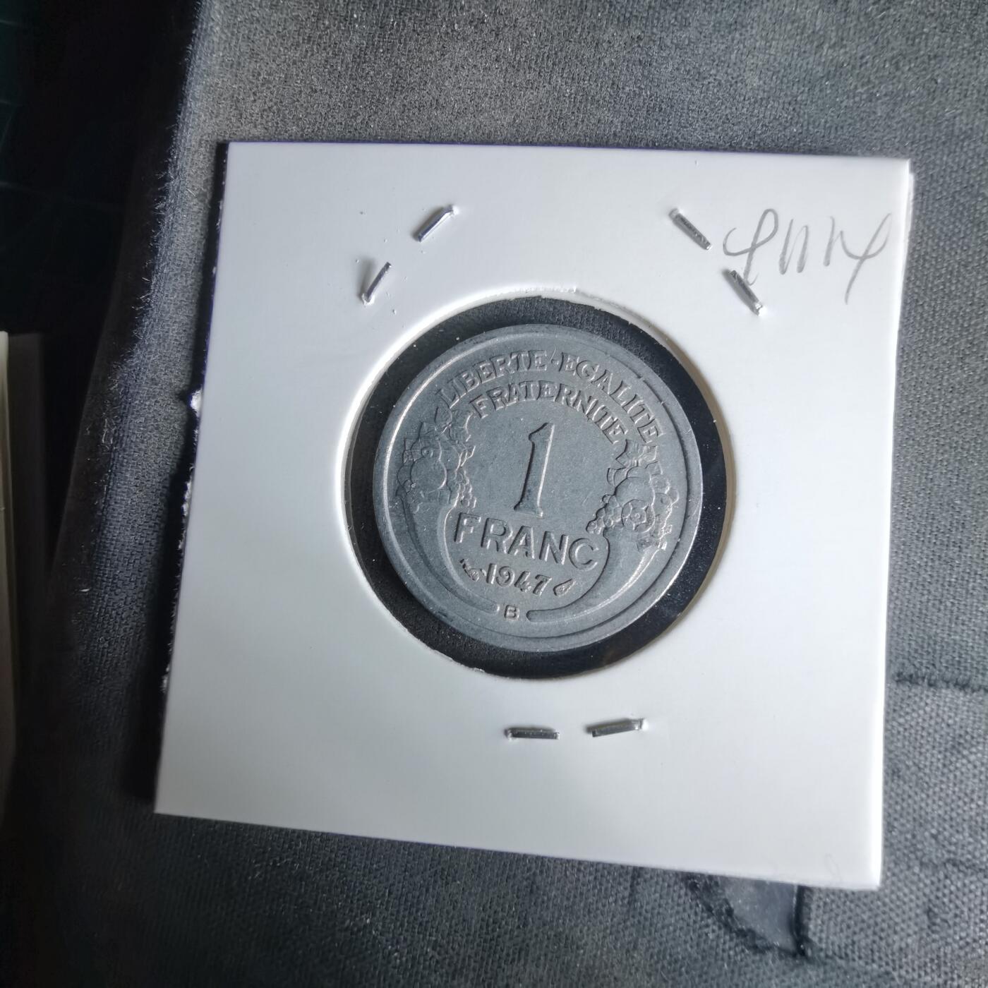 沼泽如烟--第991场 法国1947年1法郎