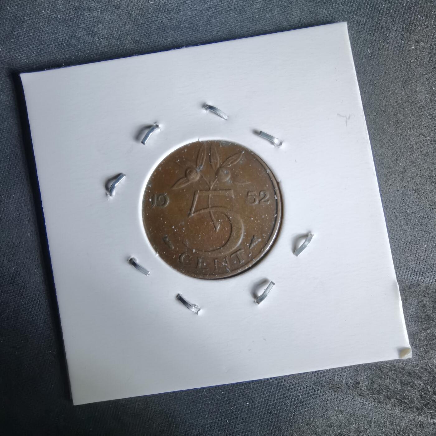 沼泽如烟--第991场 荷兰1952年五分