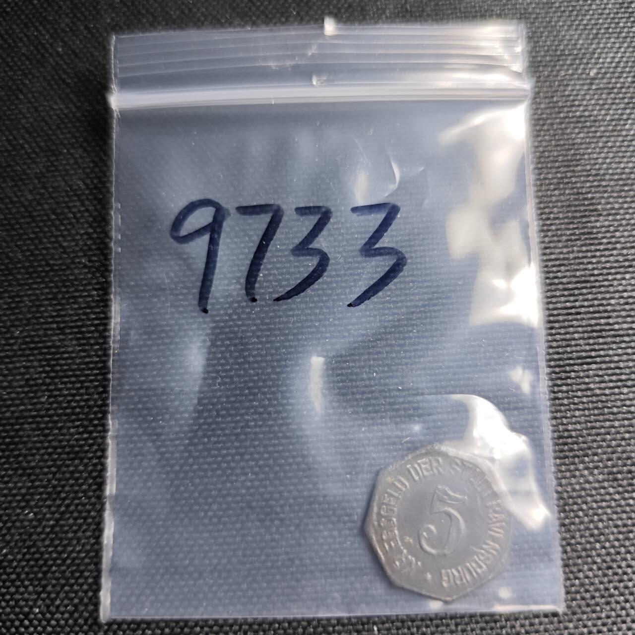 KK钱币收藏小铺  第397期 百期特怕（四拍之一） 2月预留时间 周末发货   1918 德紧拉芬斯堡10芬尼 铁币