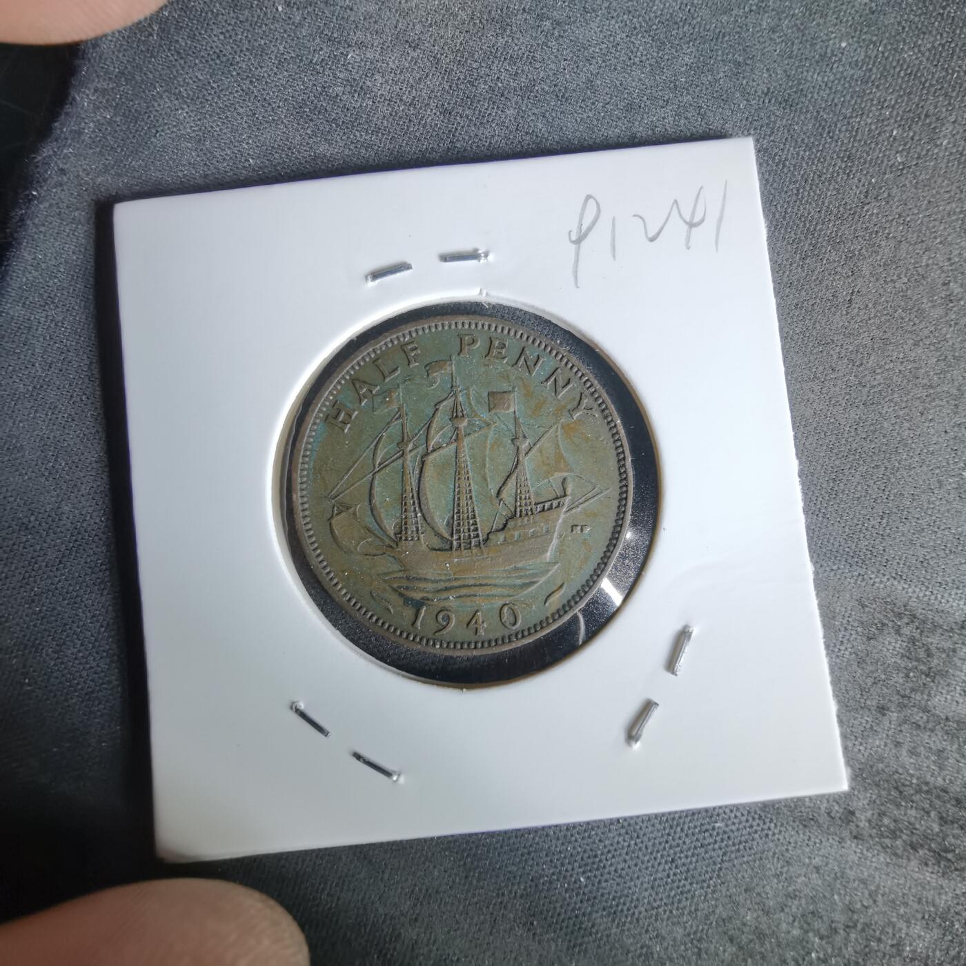 沼泽如烟--第991场 英国1940年半便士