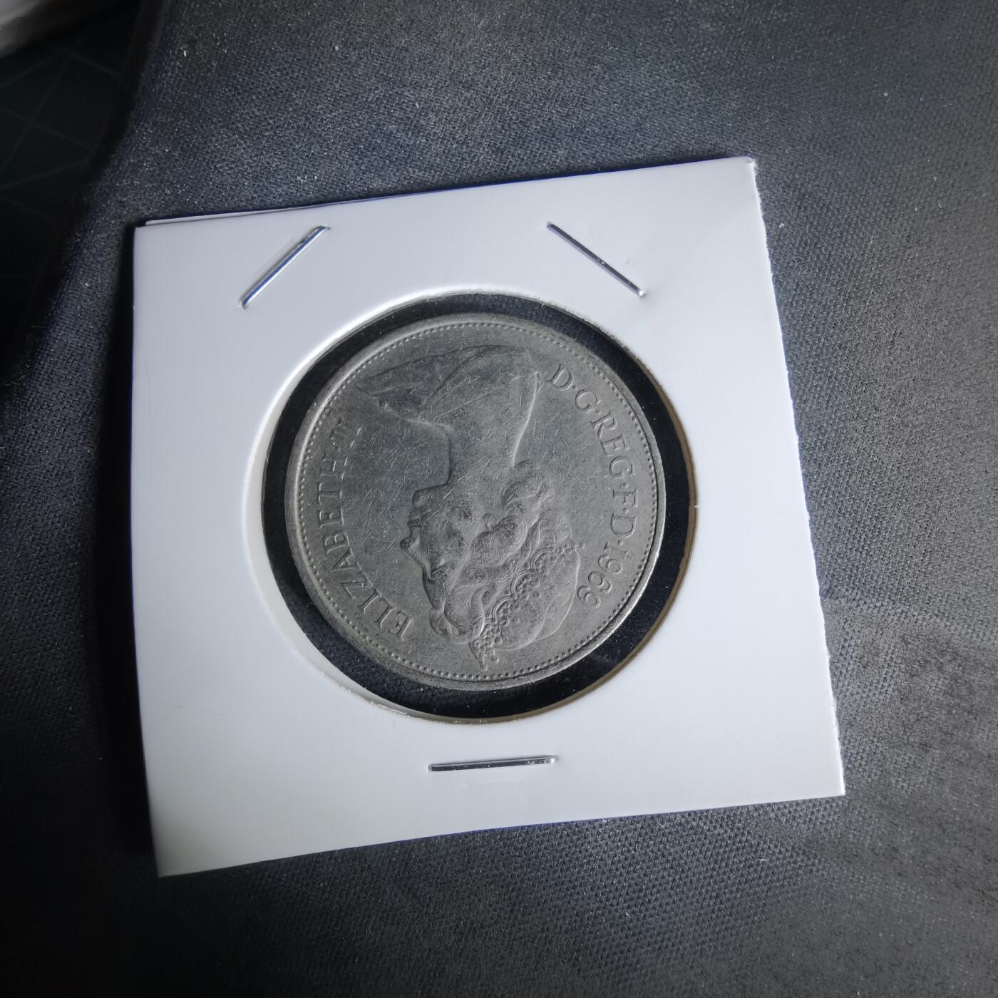 沼泽如烟--第991场 英国1969年10便士