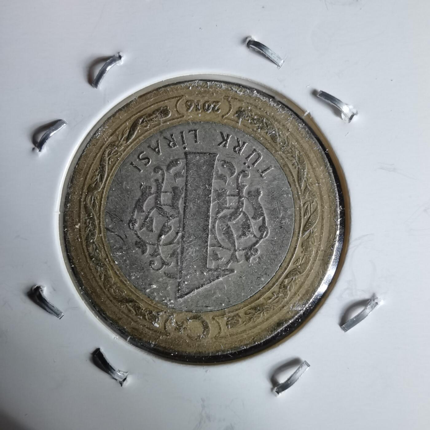 沼泽如烟--第991场 土耳其2016年1里拉